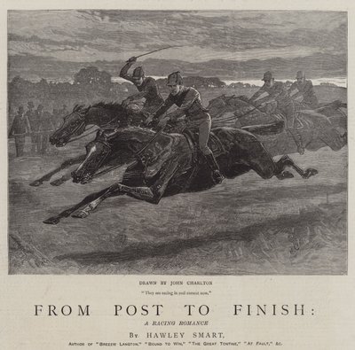 Závodní román od pošty k cíli od John Charlton